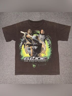 G.I. Joe The Rise of Cobra Men's Graphic Tee - Black